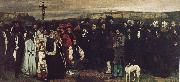 Gustave Courbet Ornans funeral oil painting artist
